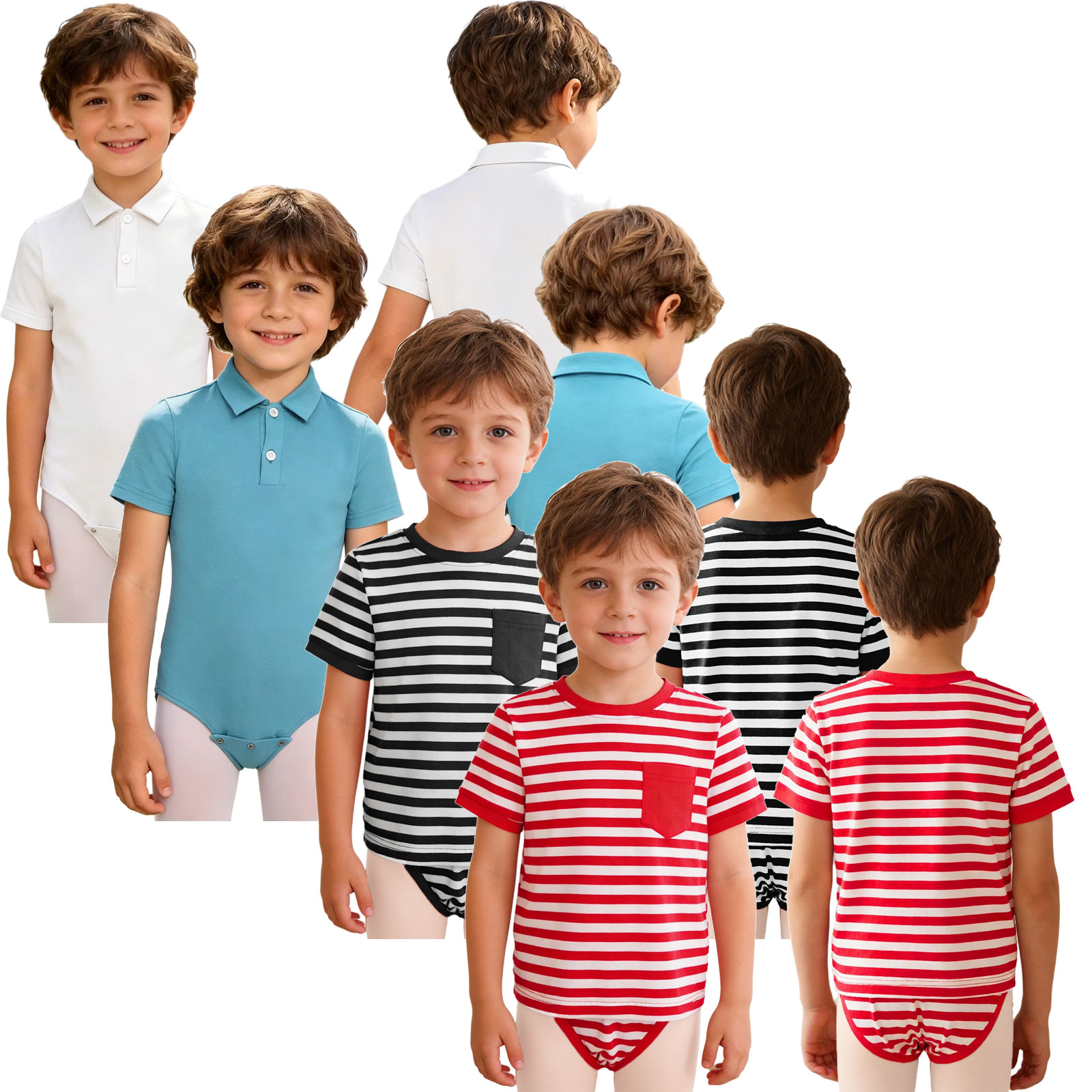 Summer Clothing Needs - Children Special Needs Adaptive Leotard Clothing