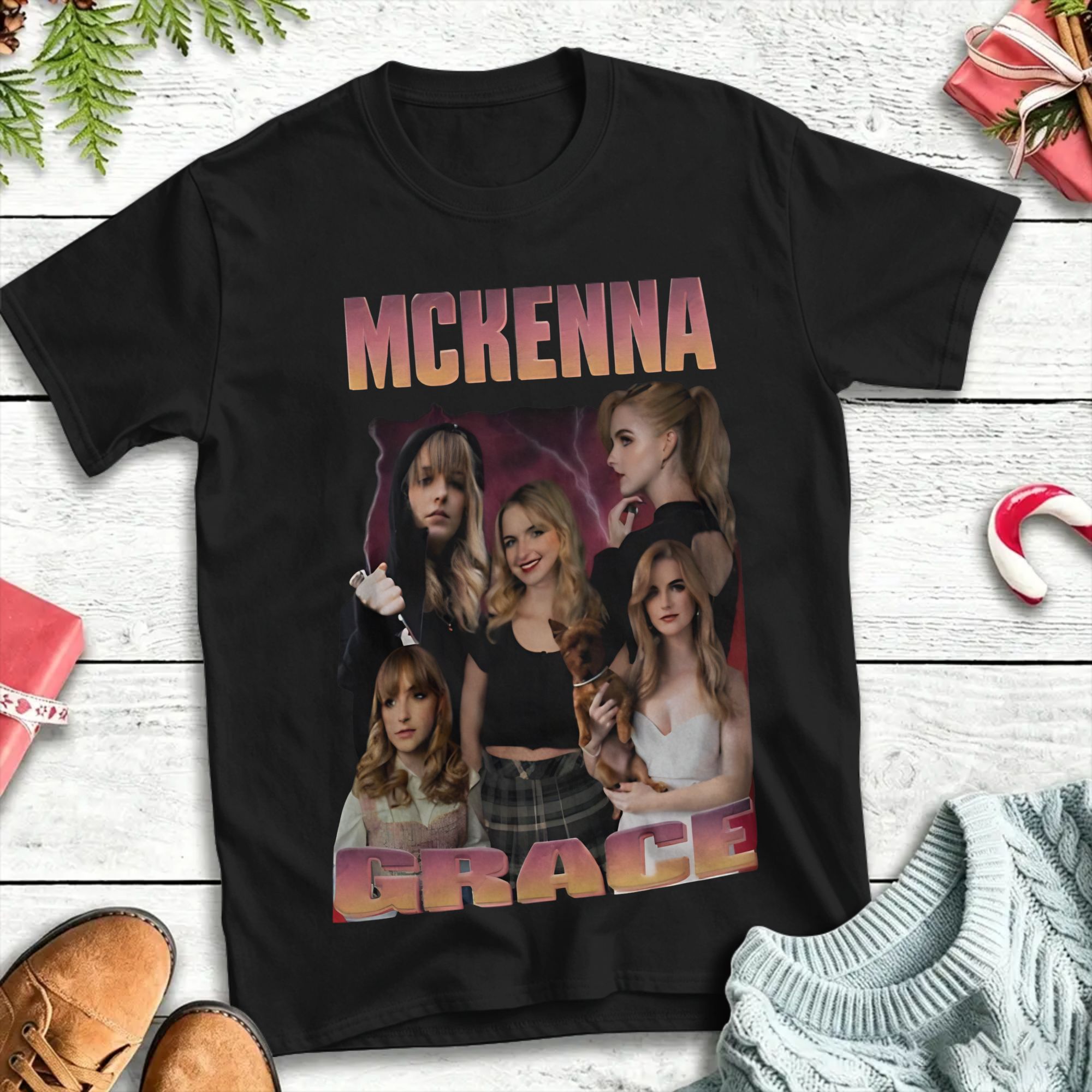 Summer Clothing Wholesale - Mckenna Grace Cotton T-Shirt For Men's