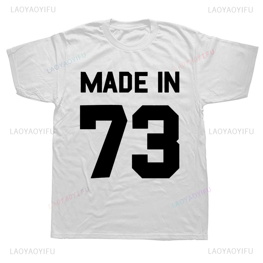 Summer Clothing Sale Men - Hot Sale Made in 73 Graphic