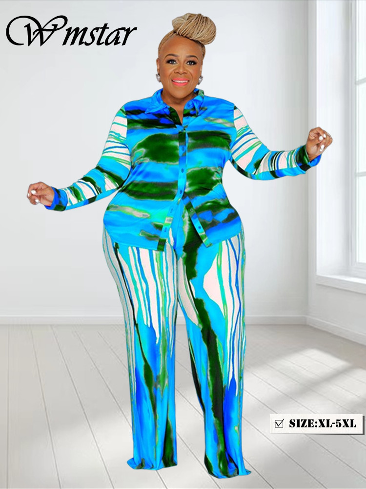 Summer Clothing Wholesale - Wmstar Plus Size Two Piece Outfits