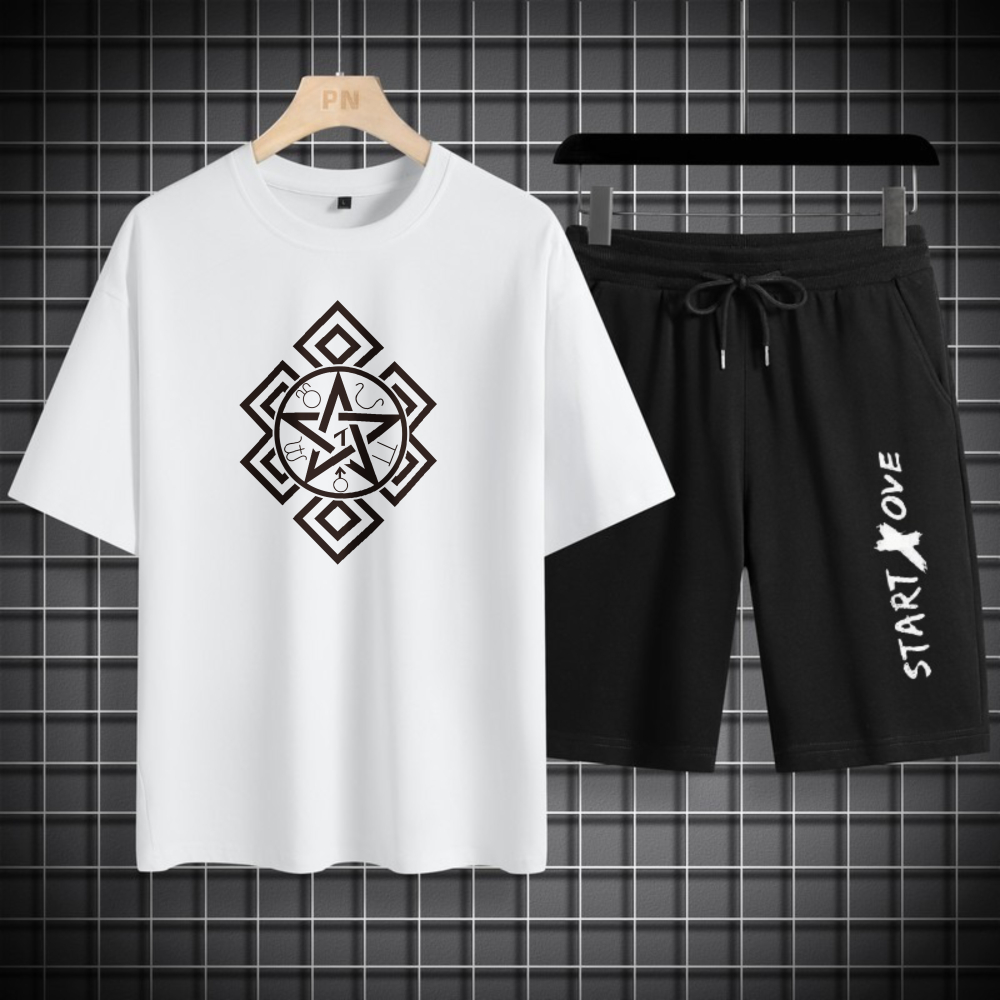 Summer Youth Clothing - 1pcs Men's t-shirt Sets 2026 Spring/Summer