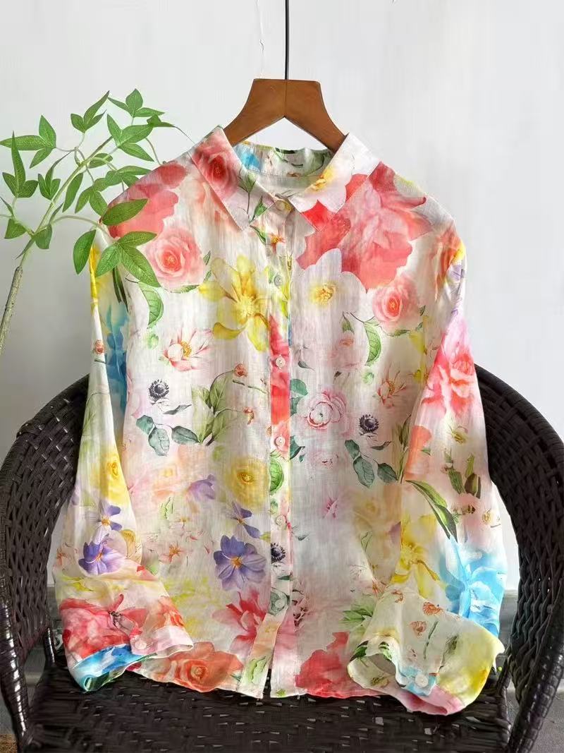 Summer Clothing In Japan - 2026 Vintage clothing 100% ramie linen