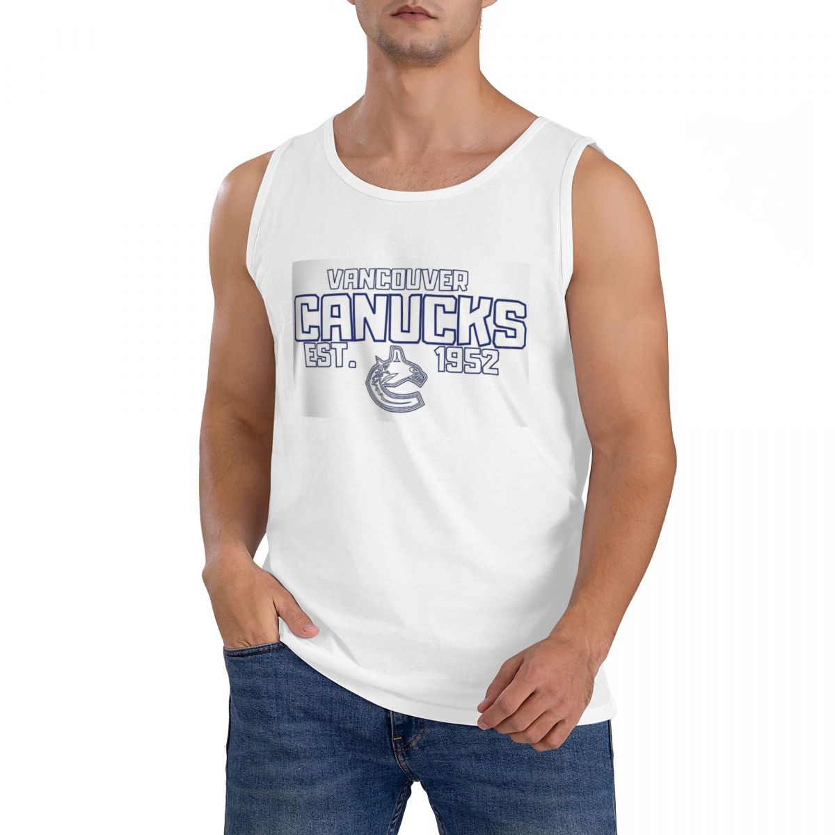 Summer Clothing Canada - 100% Cotton Vancouver Canucks Hockey Canada