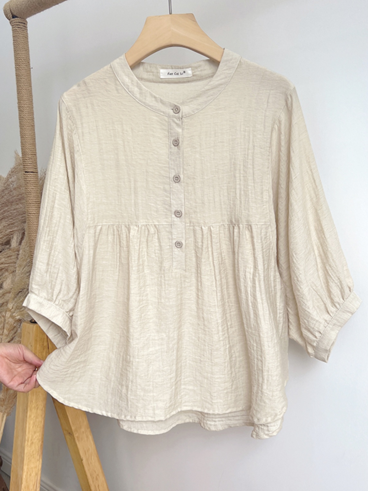 Summer Clothing In Japan - Summer Loose Thin Round Neck Shirts