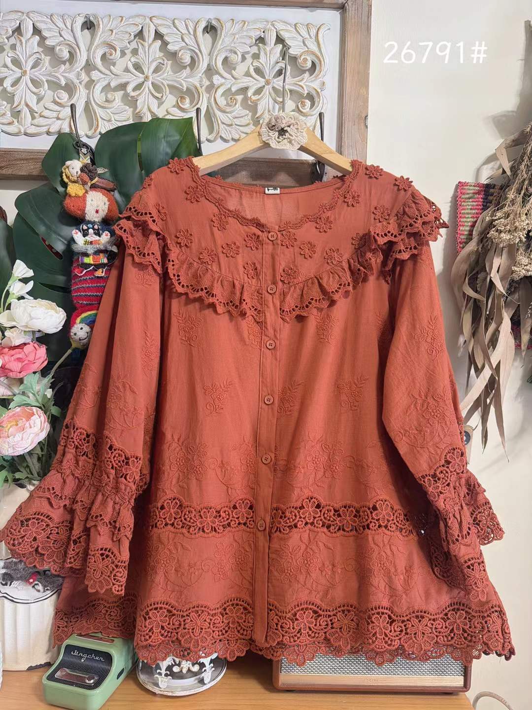 2026 Beautiful women's blouses - Summer Clothing In Japan 评论和价格