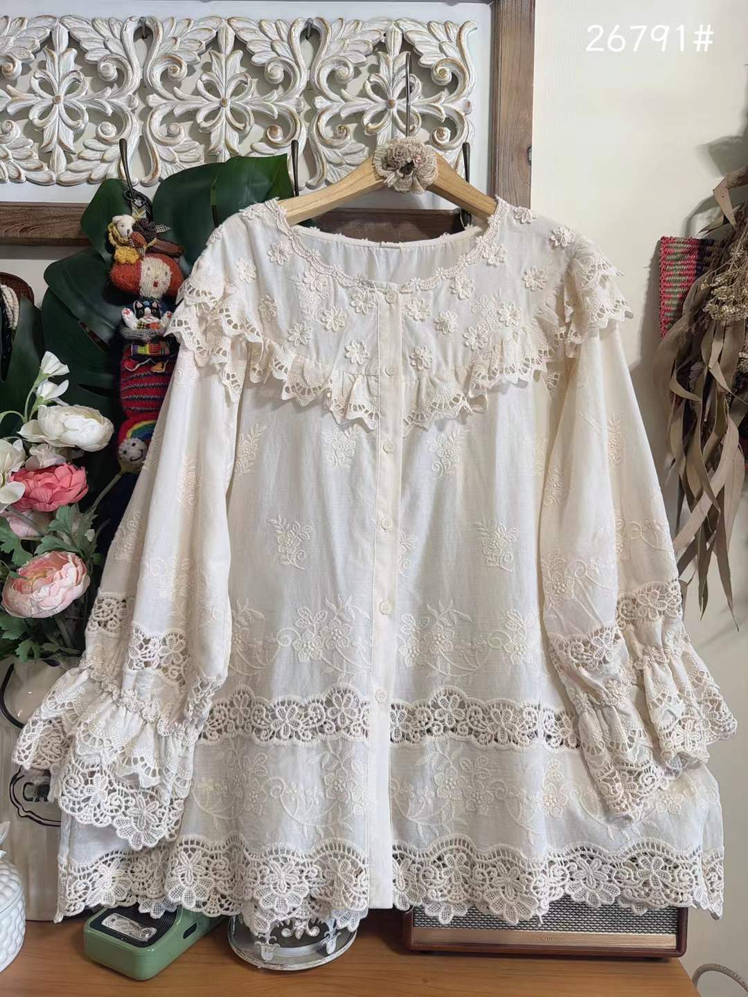 2026 Beautiful women's blouses - Summer Clothing In Japan 评论和价格