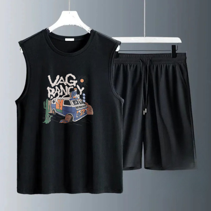 Men's Tank Top Sets 2026 Summe - Summer Clothing Beach 评论和价格