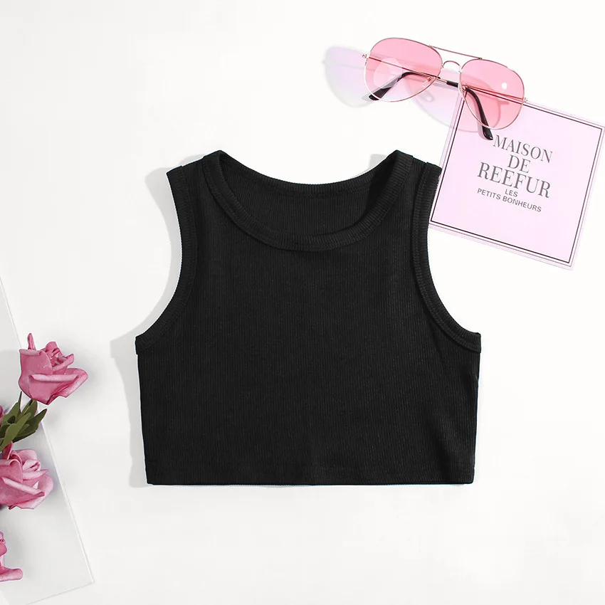 Summer Girls Underwear Sleevel - Summer Clothing Toddler 评论和价格