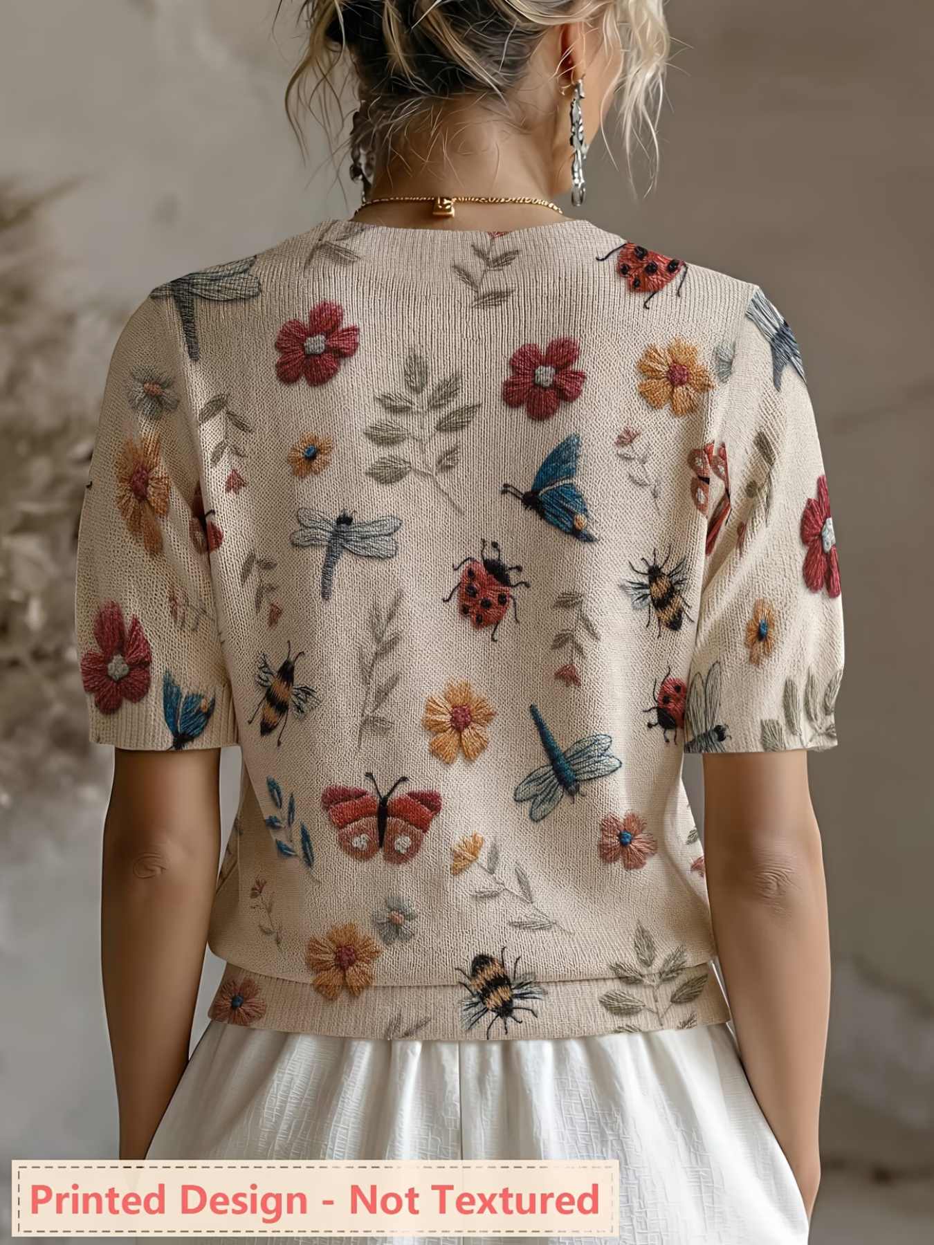 Printed Design - Nottextured S - Summer Clothing Yarn 评论和价格