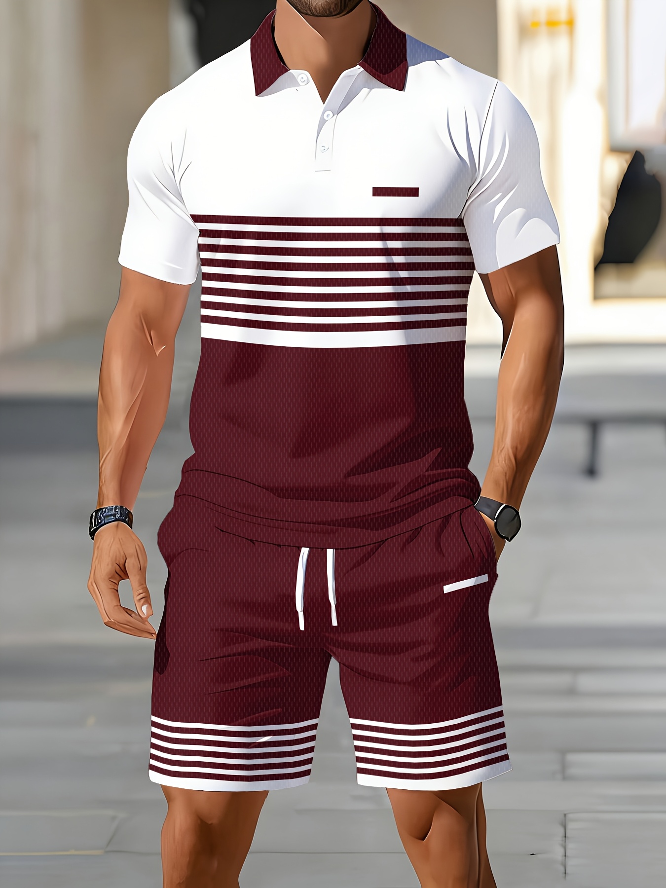 2026 Summer Men's Polo Set - 3 - Summer Clothing Patterns 评论和价格