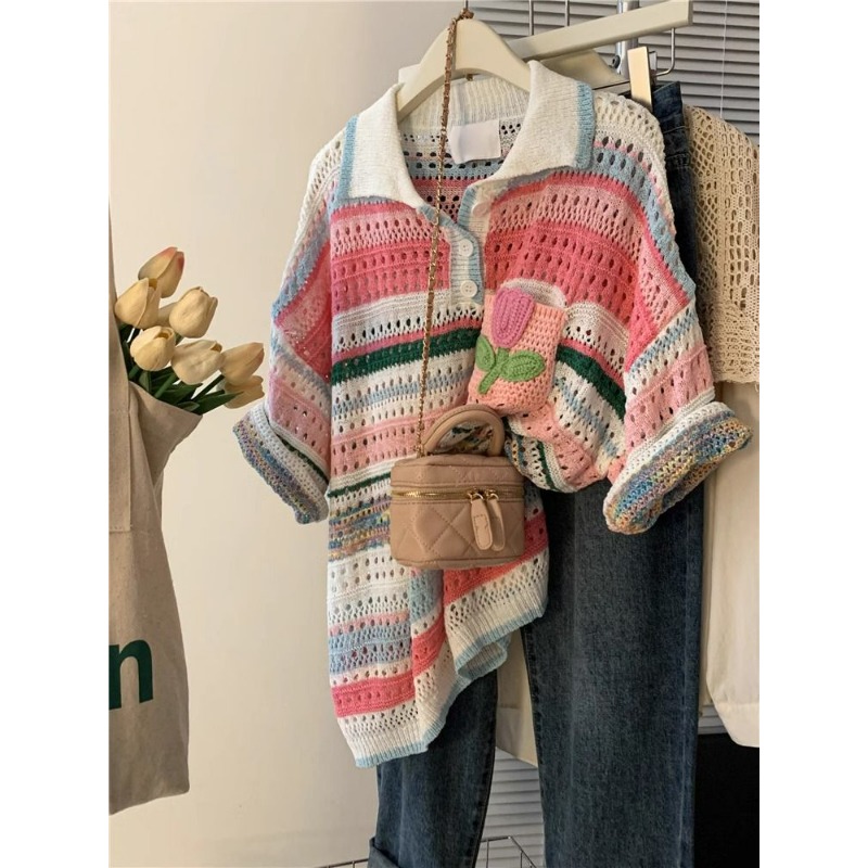 Women Clothing Summer Contrast - Summer Clothing Yarn 评论和价格