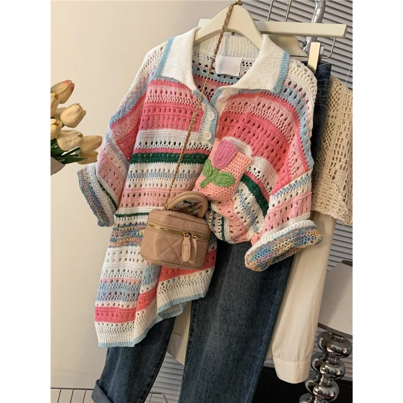Women Clothing Summer Contrast - Summer Clothing Yarn 评论和价格