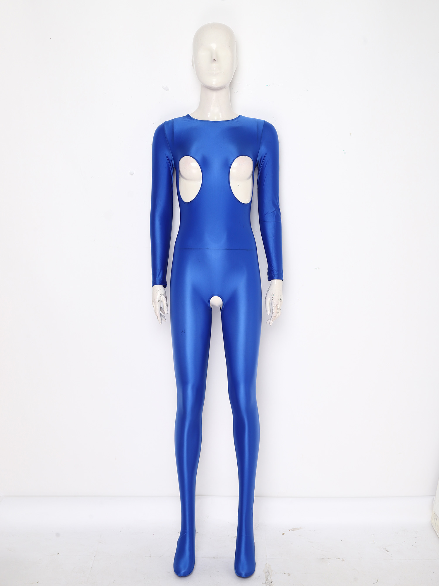Women Glossy Stretchy Open Cro - Xl Summer Clothing 评论和价格