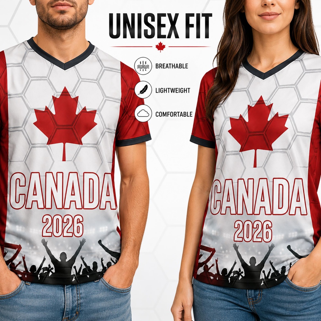 2026 Canada Soccer Jersey Cana - Summer Clothing Canada 评论和价格