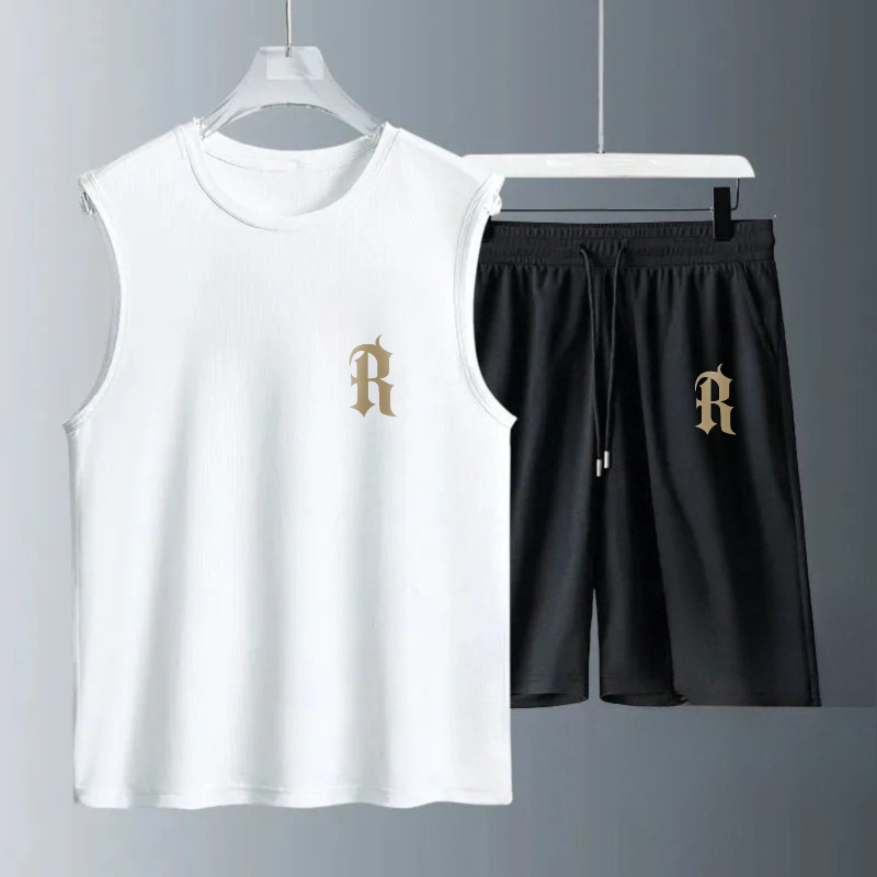 Men's Tank Top Sets 2026 Summe - Summer Clothing Beach 评论和价格