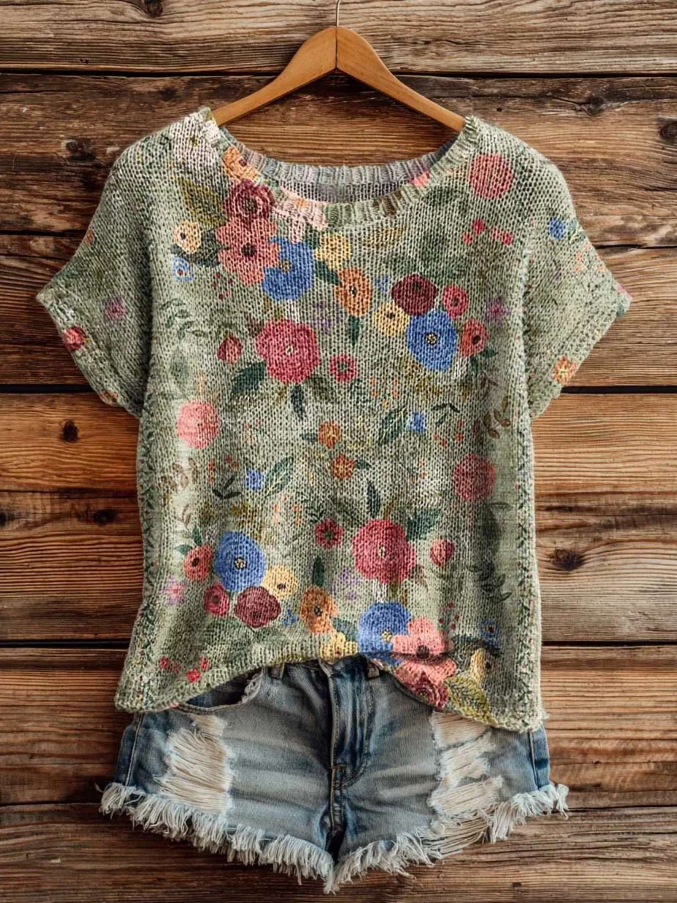 Printed Design - Nottextured S - Summer Clothing Yarn 评论和价格