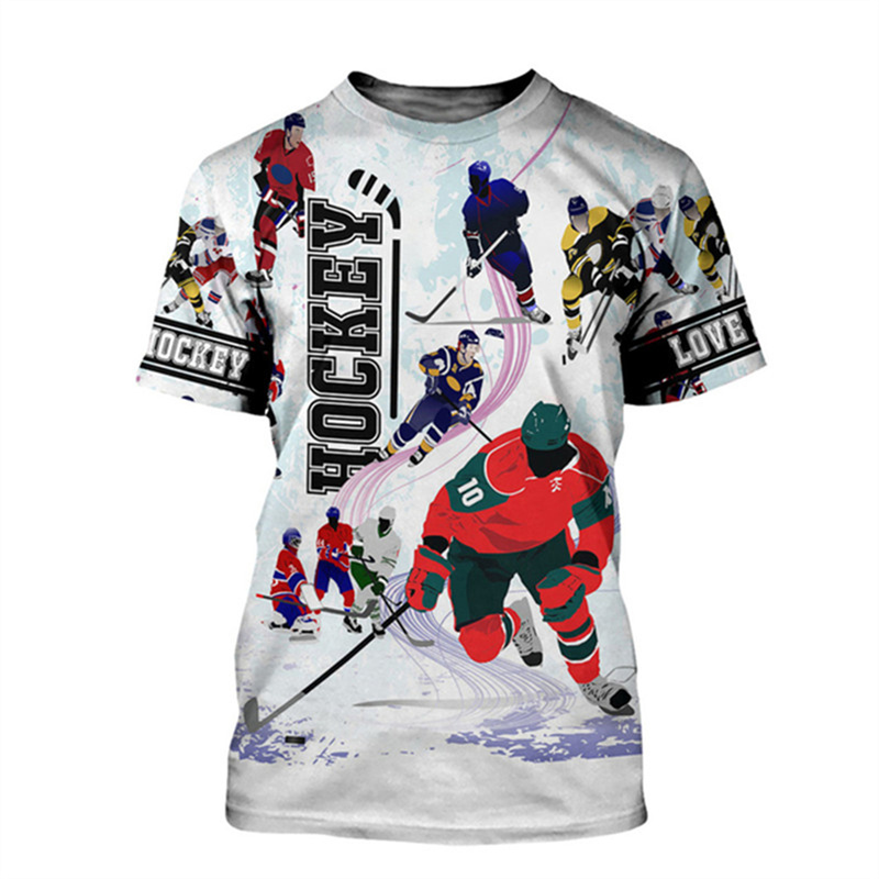 Canada Hockey Sports T-shirt F - Summer Clothing Canada 评论和价格