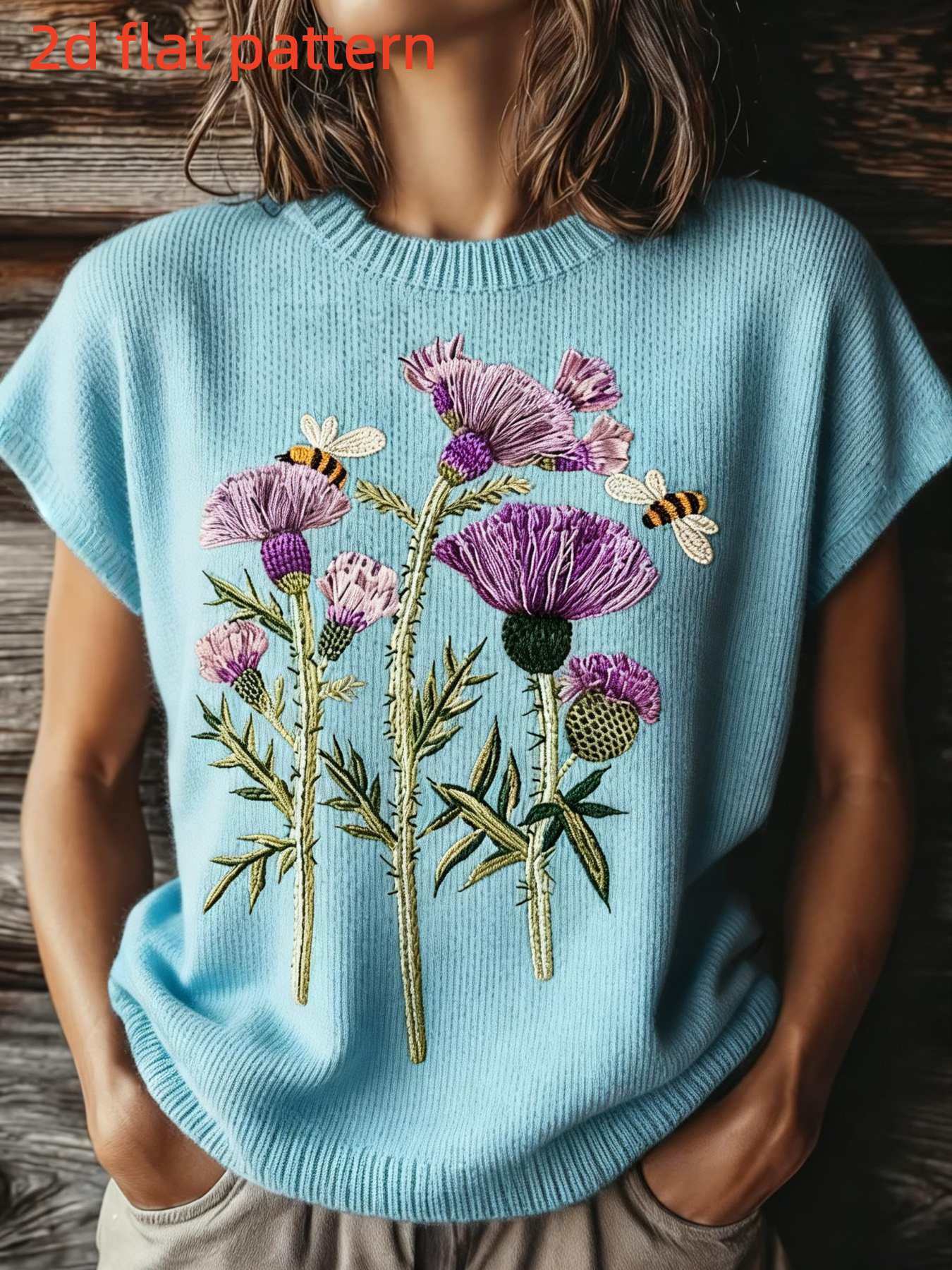 Printed Design - Nottextured S - Summer Clothing Yarn 评论和价格