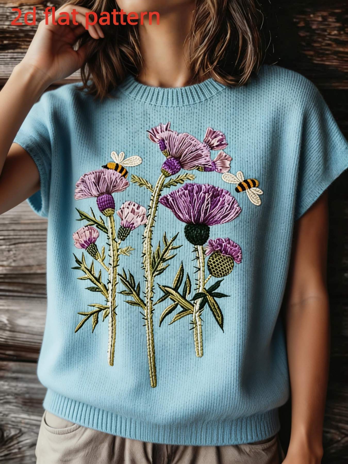 Printed Design - Nottextured S - Summer Clothing Yarn 评论和价格