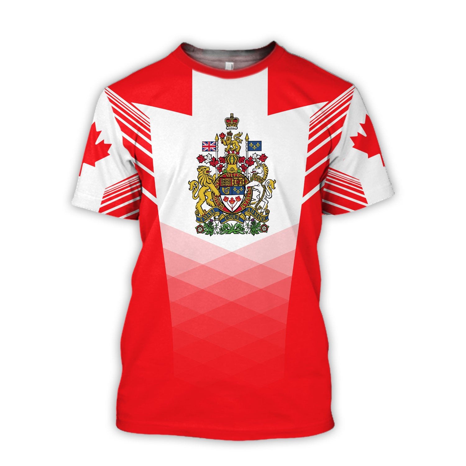 Canada T-Shirts Canadian Flag  - Summer Clothing Canada 评论和价格