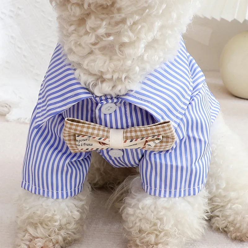2026 Pet Dog Clothes Bowknot S - Summer Clothing Wholesale 评论和价格