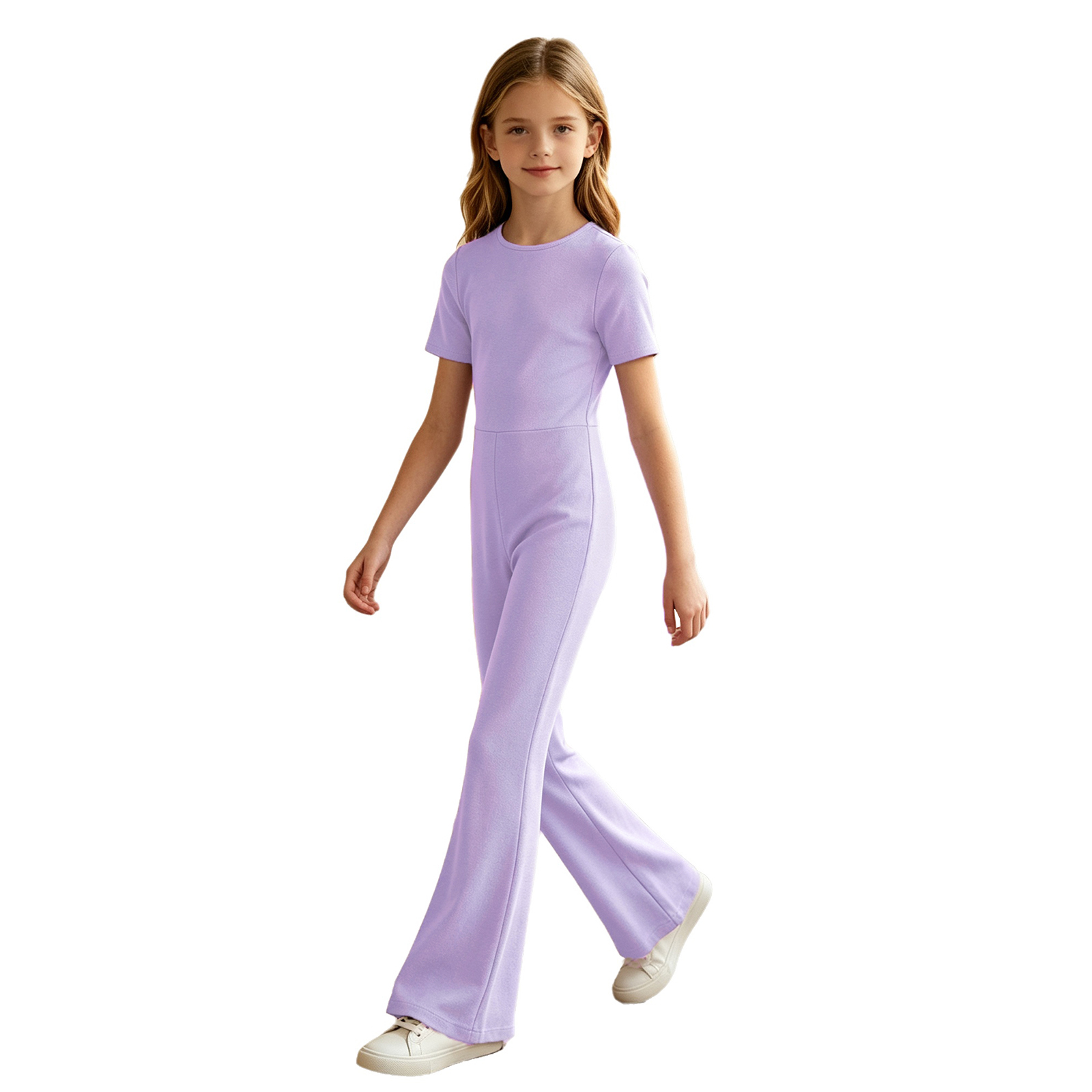 Kids Girls Casual Solid Color  - Summer Clothing Needs 评论和价格