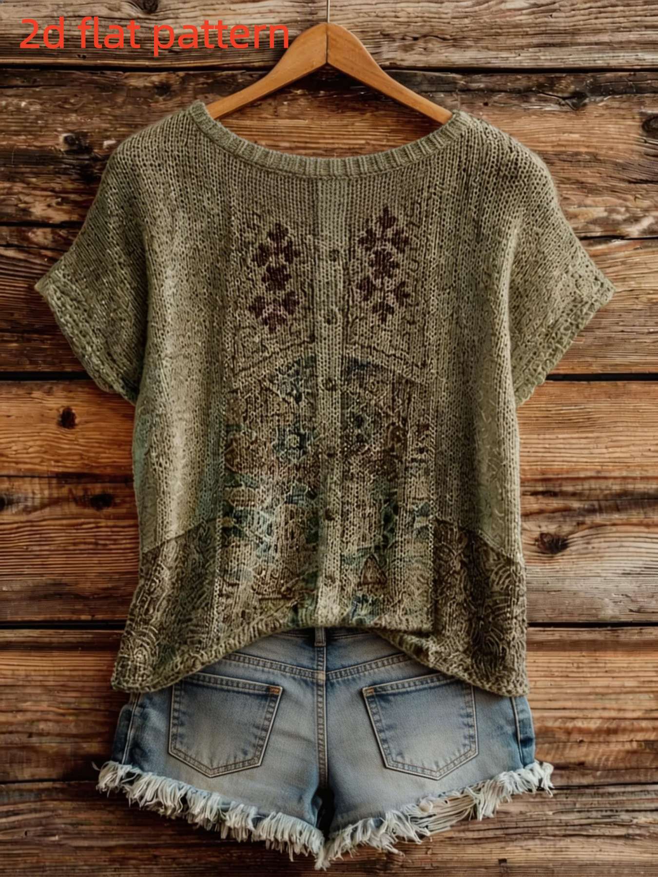Printed Design - Nottextured S - Summer Clothing Yarn 评论和价格