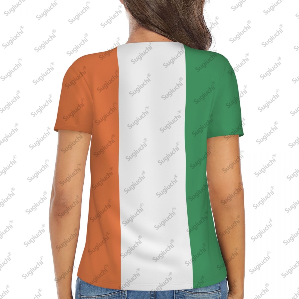 2025 Ireland Flag Sexy Deep V  - Ireland Summer Clothing 评论和价格