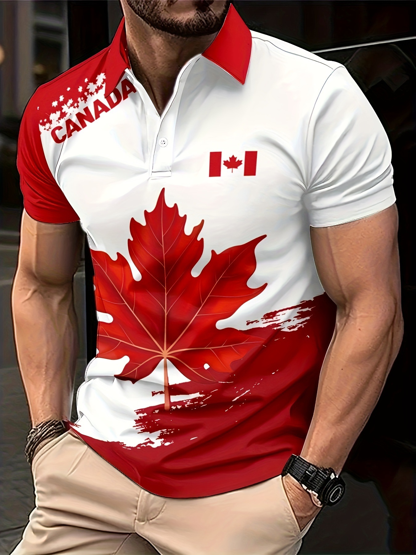 Fashion Maple Leaves Canada Fl - Summer Clothing Canada 评论和价格