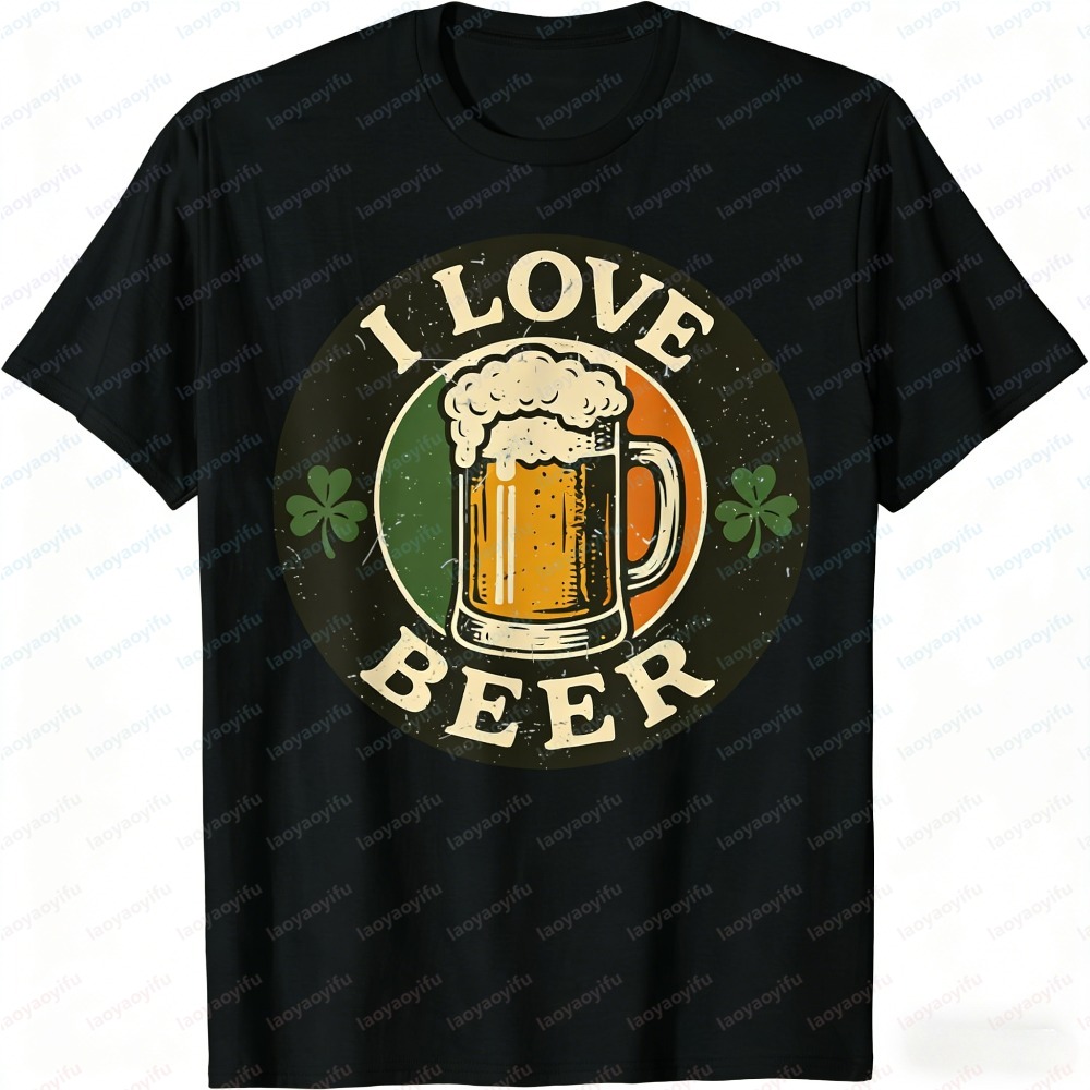 Men Clothing I Love Beer St Pa - Ireland Summer Clothing 评论和价格