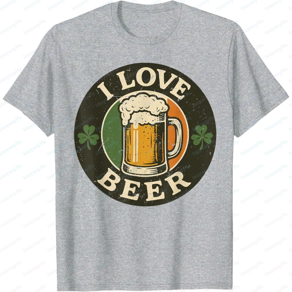 Men Clothing I Love Beer St Pa - Ireland Summer Clothing 评论和价格