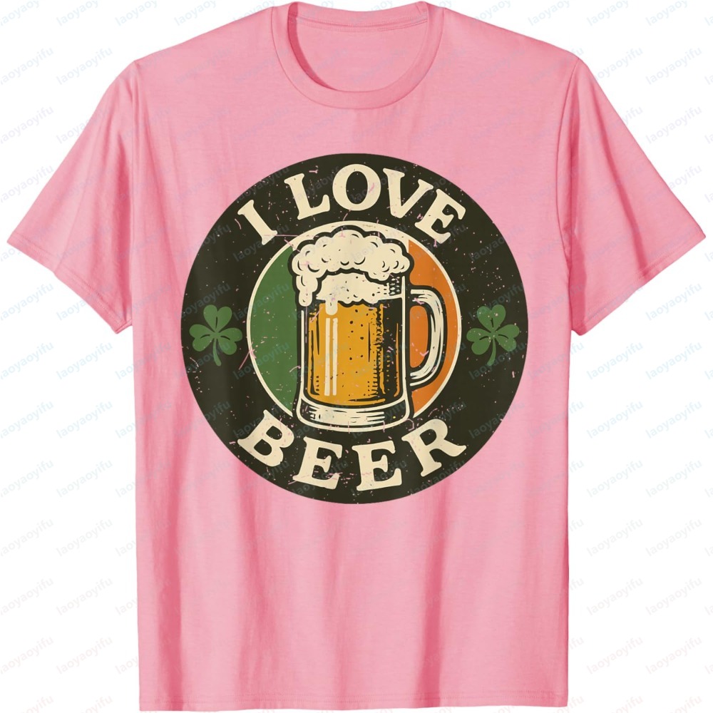 Men Clothing I Love Beer St Pa - Ireland Summer Clothing 评论和价格