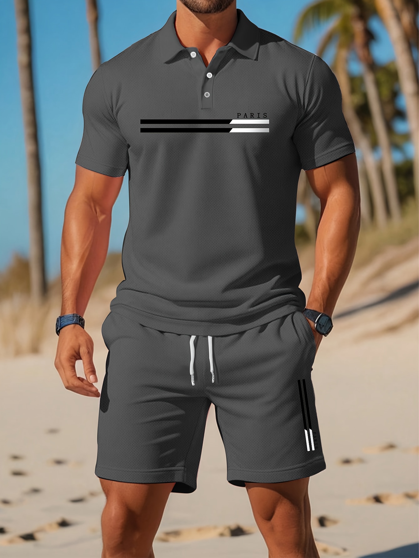 2026 Summer Men's Polo Set - 3 - Summer Clothing Patterns 评论和价格