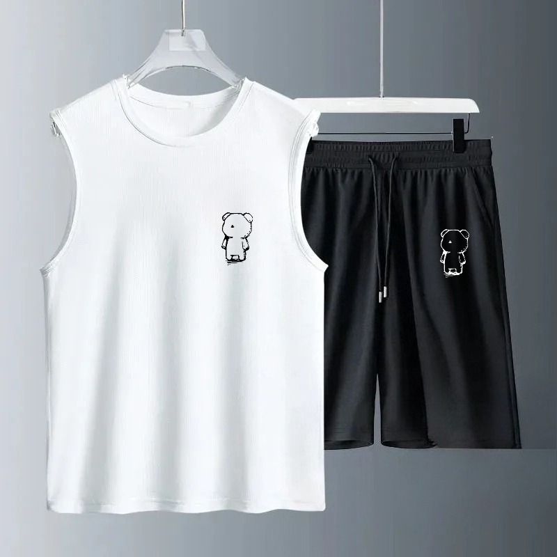 Men's Tank Top Sets 2026 Summe - Summer Clothing Beach 评论和价格