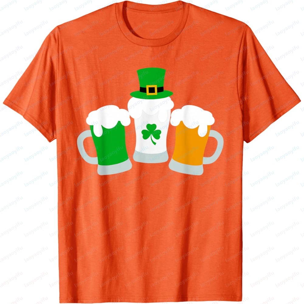 Men Summer Short Sleeve Cotton - Ireland Summer Clothing 评论和价格