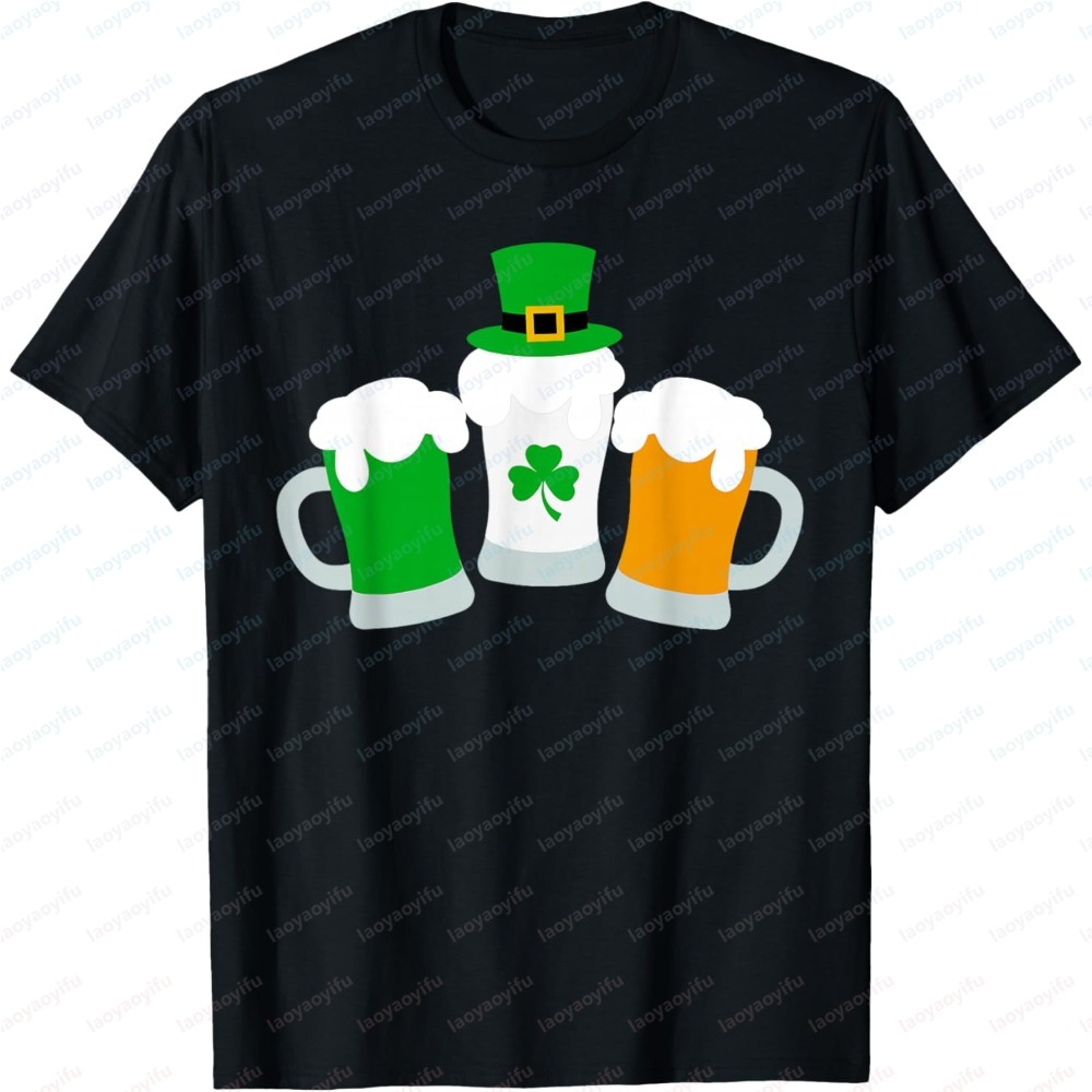Men Summer Short Sleeve Cotton - Ireland Summer Clothing 评论和价格