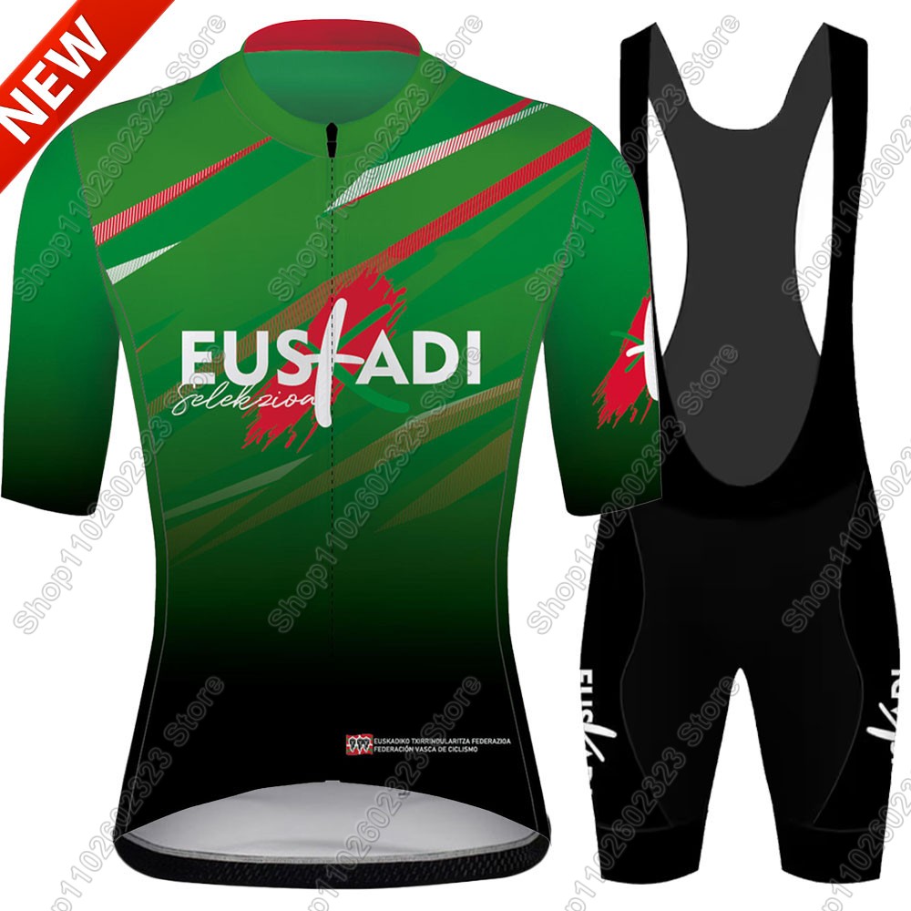 Euskadi Team Cycling Jersey 20 - Summer Clothing Sale Men 评论和价格