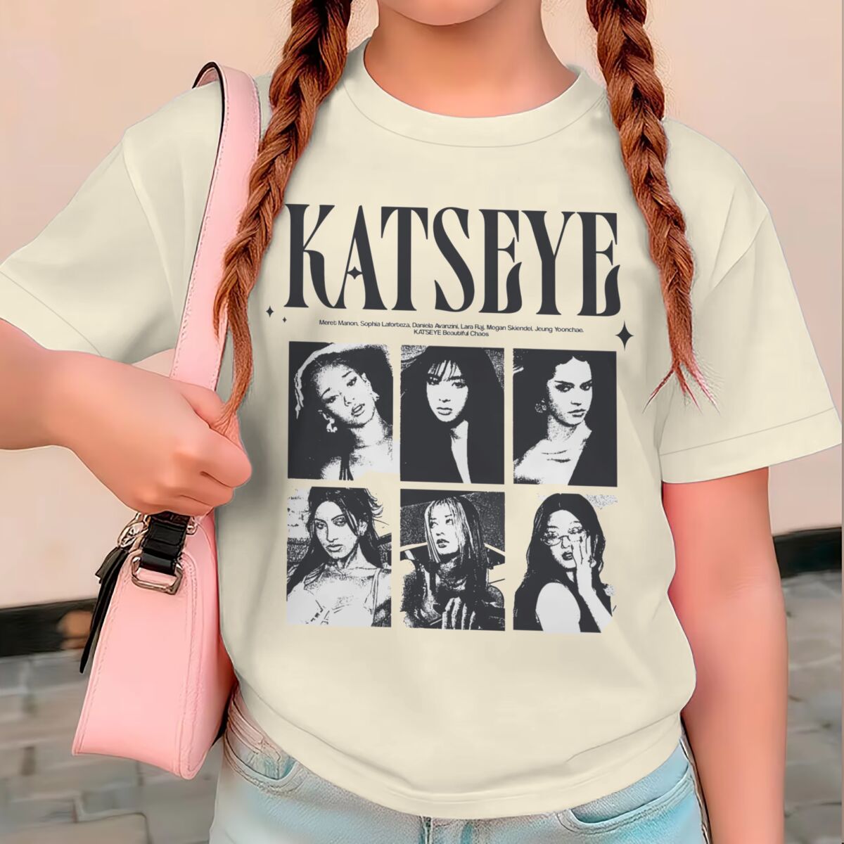 KATSEYE Print Summer Tops Girl - Summer Clothing Toddler 评论和价格
