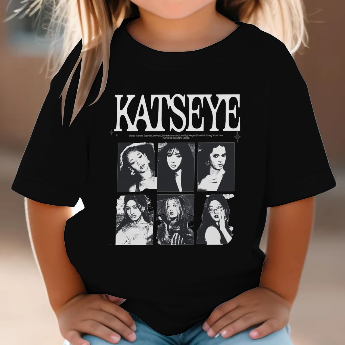 KATSEYE Print Summer Tops Girl - Summer Clothing Toddler 评论和价格