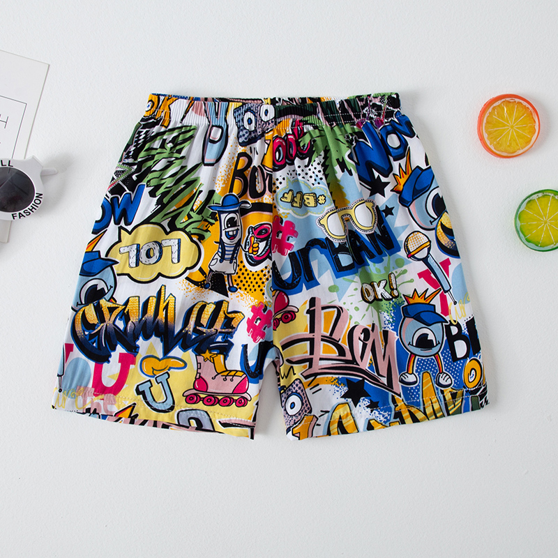 Summer Children's Color Printi - Summer Clothing Toddler 评论和价格