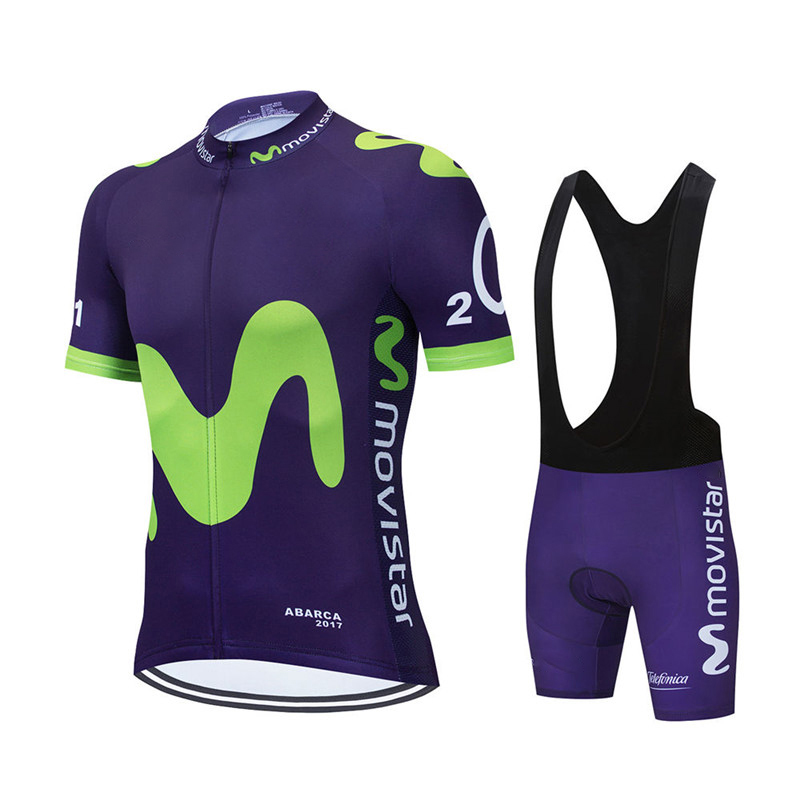 New Summer Movistar Team Cycli - Summer Clothing Sale Men 评论和价格