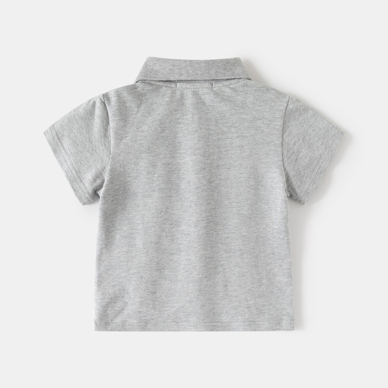 Boys Summer Short Sleeve Polo  - Summer Clothing Toddler 评论和价格