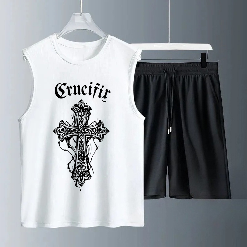 Men's Tank Top Sets 2026 Summe - Summer Clothing Beach 评论和价格