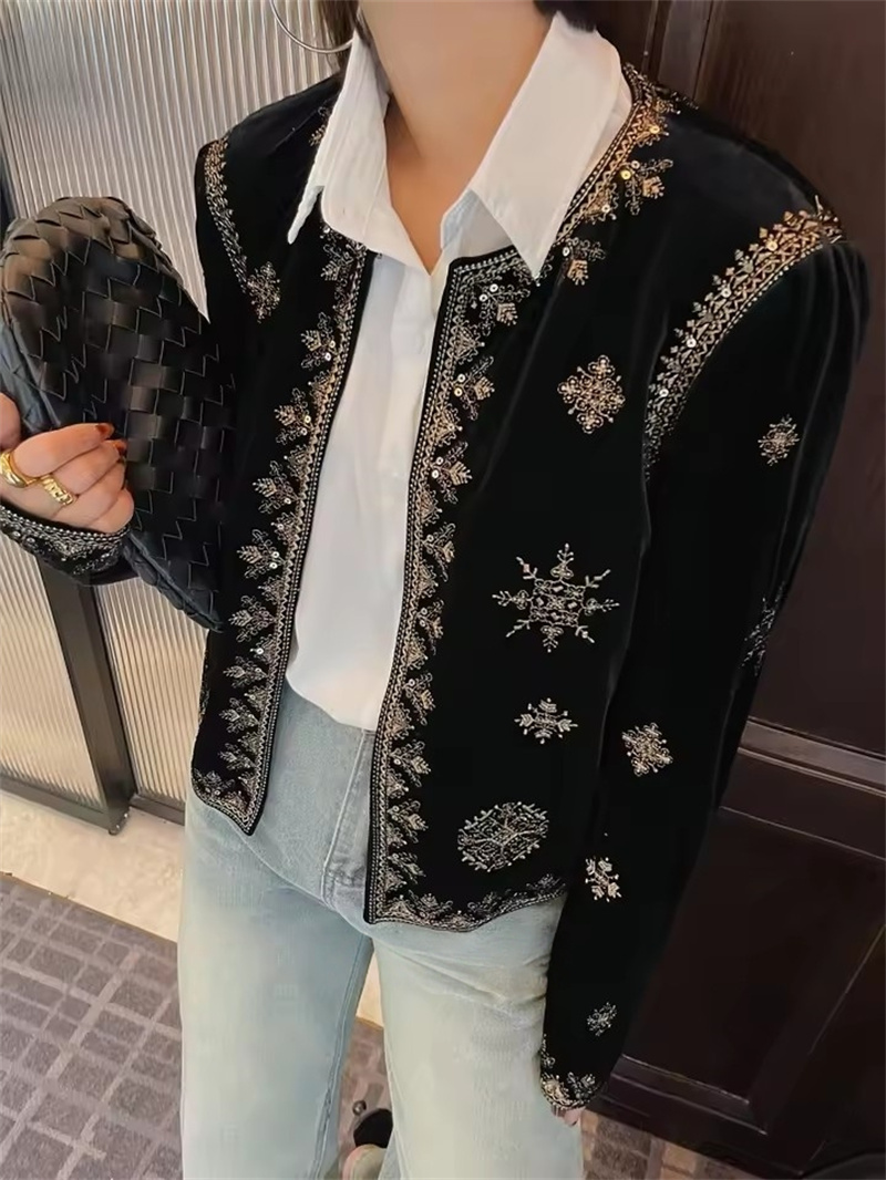 Fashion Embroidered Black Jack - Crew Clothing Summer Jacket 评论和价格