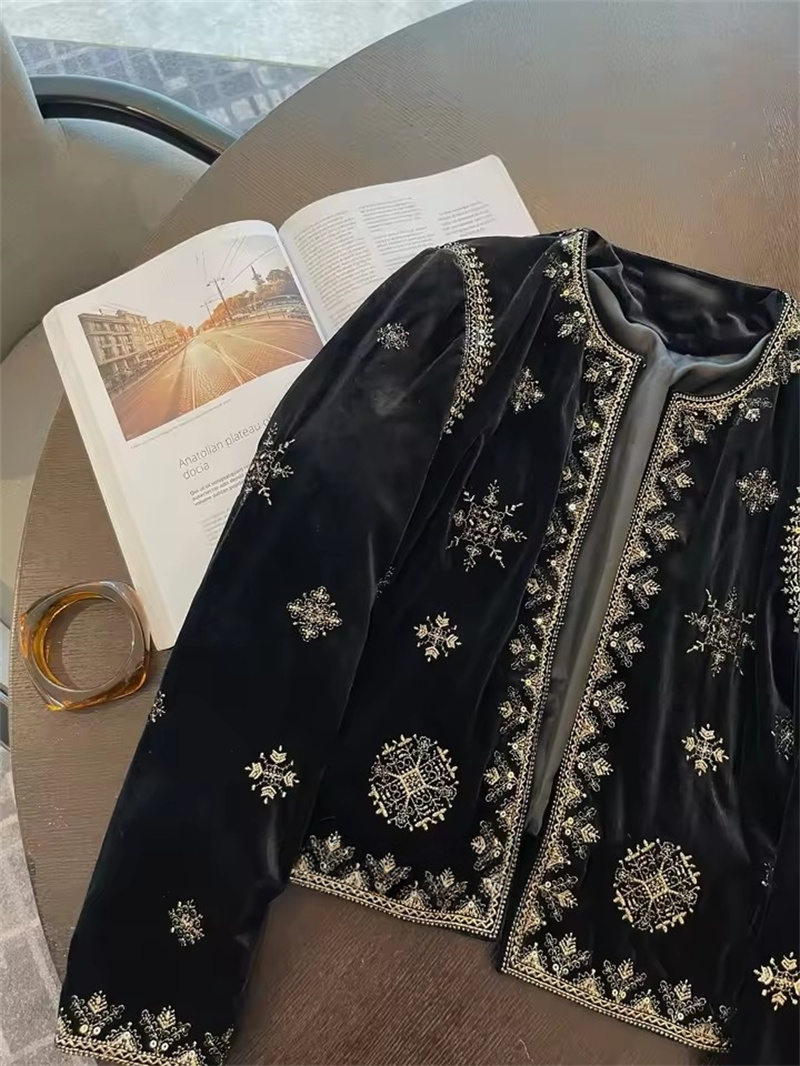 Fashion Embroidered Black Jack - Crew Clothing Summer Jacket 评论和价格