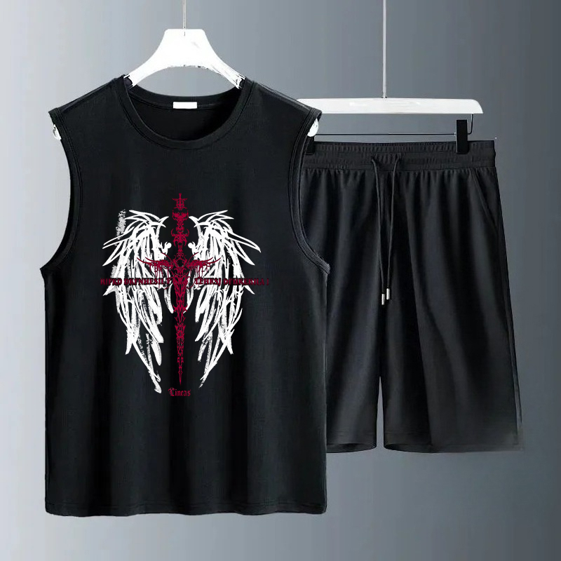Men's Tank Top Sets 2026 Summe - Summer Clothing Beach 评论和价格
