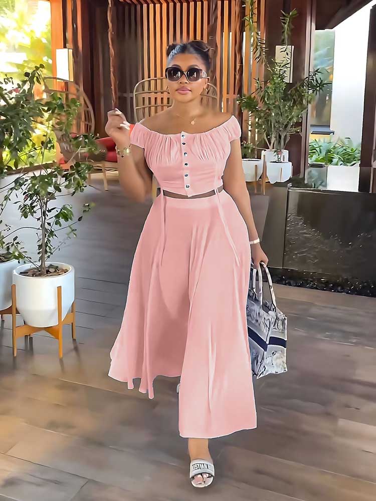 Two Piece Set for Women Dress  - Summer Clothing Wholesale 评论和价格