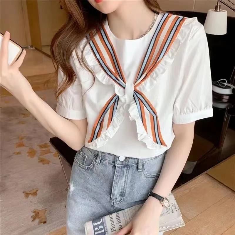 Top For Woman White Clothing K - Summer Youth Clothing 评论和价格