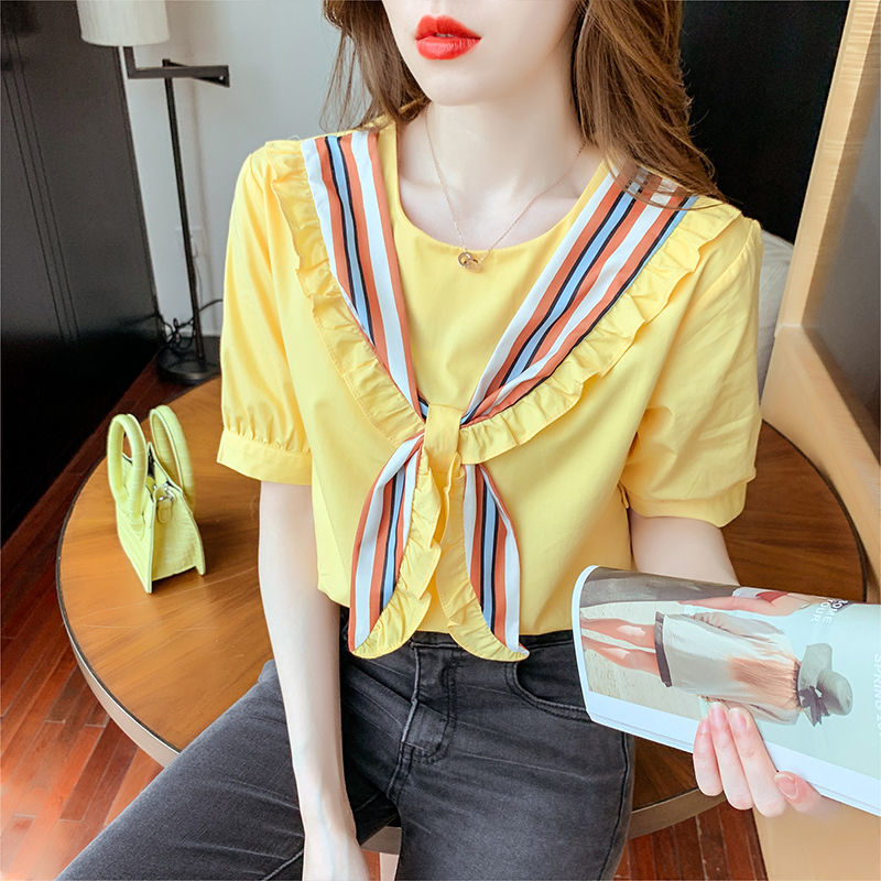 Top For Woman White Clothing K - Summer Youth Clothing 评论和价格