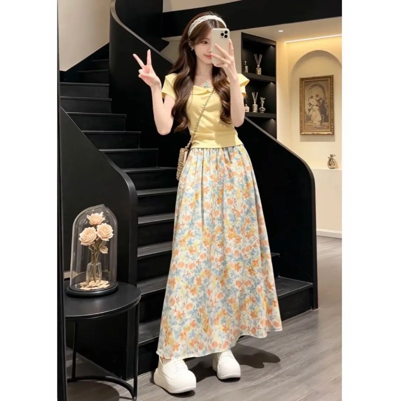 Japan Korean Women Sweet Slim  - Summer Clothing In Japan 评论和价格